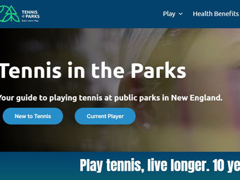 New website connects with Tennis in Parks