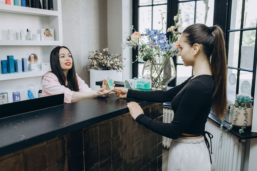 pink natural cosmetics