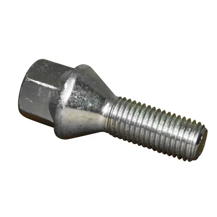 Wheel Bolt M12x1.5 28mm Tapered: Beetle (50-67), Karmann Ghia (60-67), Type 3 (6