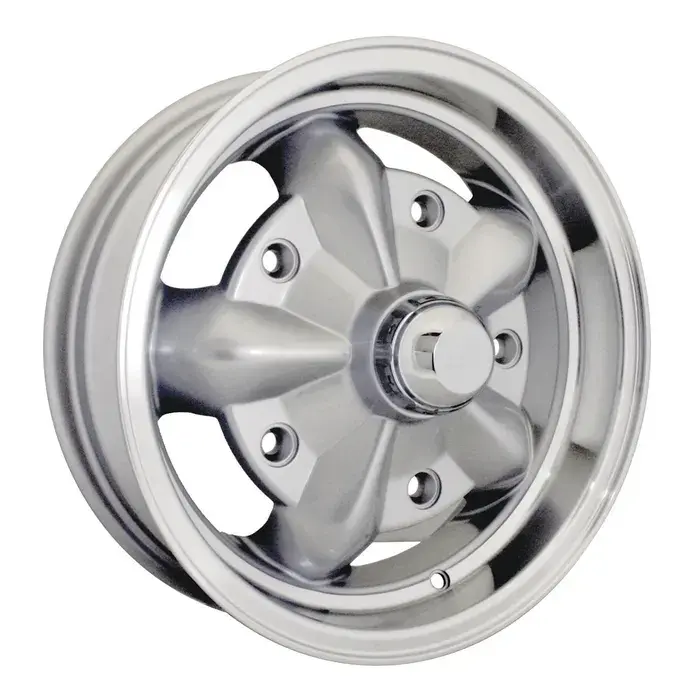 SSP Torque Alloy Wheel Silver 5x15'', 5x205 PCD, ET16: Beetle (47-67), T2 Bay (6