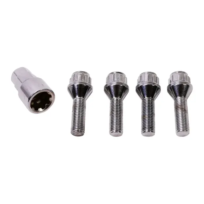 Thumbnail: Locking Wheel Bolts M12x1.5 33mm Tapered: Beetle (47-67), Karmann Ghia (55-67),