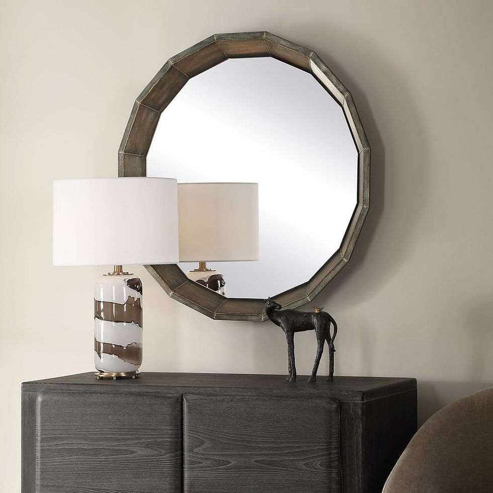 Thumbnail: Neve Round Mirror