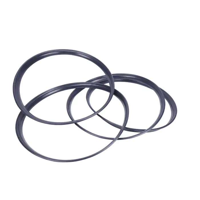Thumbnail: Hubcap Trim Ring Set in Blue: Beetle (50-65), T2 Bay (68-70), T2 Split Bus (50-6