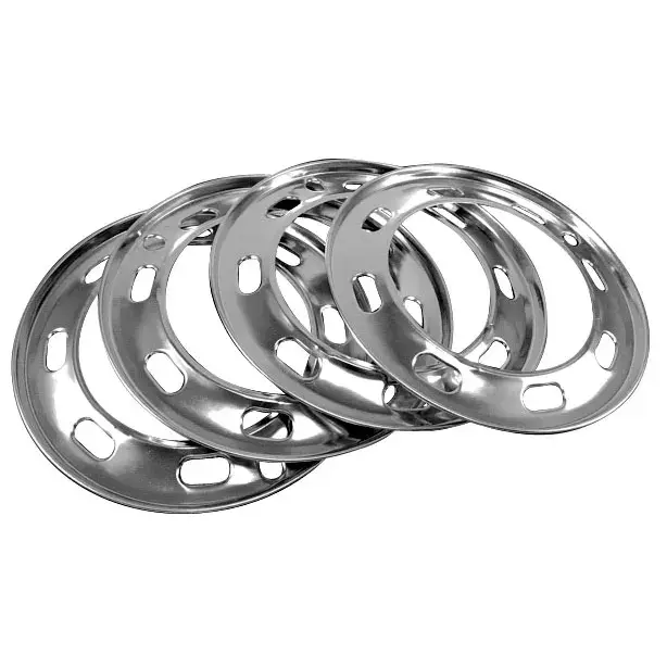 Aluminium Wheel Trim Set: Beetle (73-79), Karmann Ghia (73-74), Type 3 (73) ✅