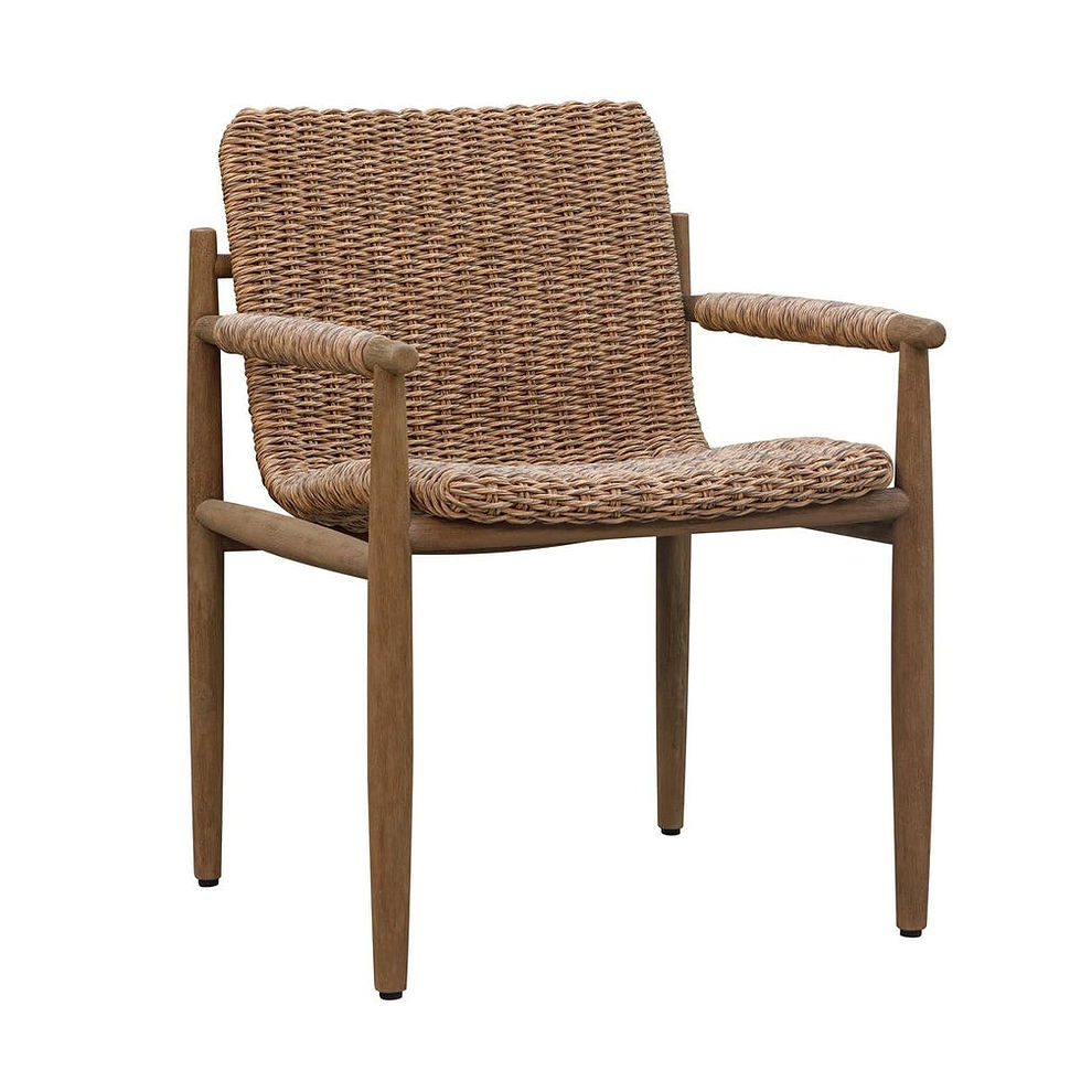 Thumbnail: Sumba Outdoor Lounge Chair, Golden Flax