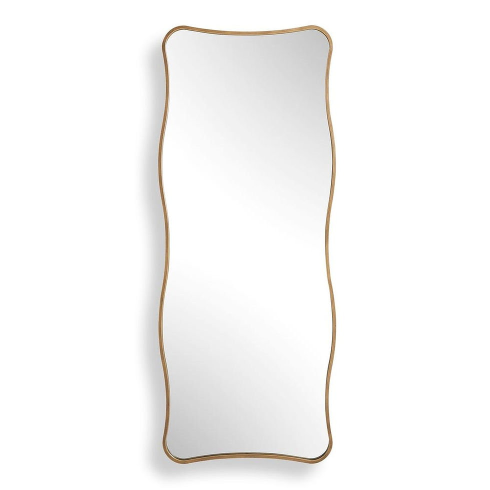 Thumbnail: Pavia Tall Mirror, Gold