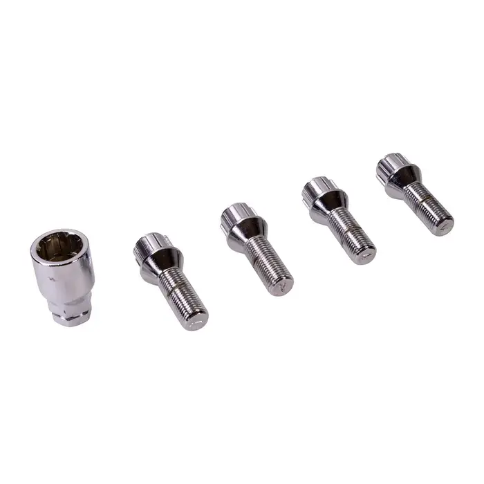 Locking Wheel Bolts, M14x1.5 32mm Tapered: Beetle (67-79), T2 Bay (68-70), T25 (