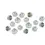 Thumbnail: Chrome Nut or Bolt Caps 17mm Set of 16: Beetle (47-67), Karmann Ghia (55-67), Ty