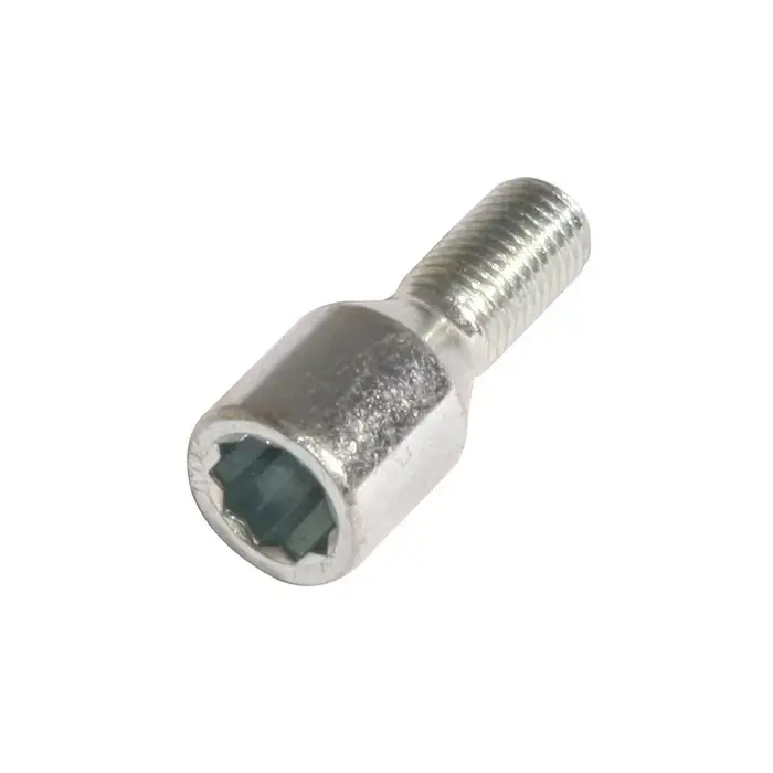 Wheel Bolt M12x1.5 22mm 10 Point Tapered: Beetle (50-79), Karmann Ghia (60-74),