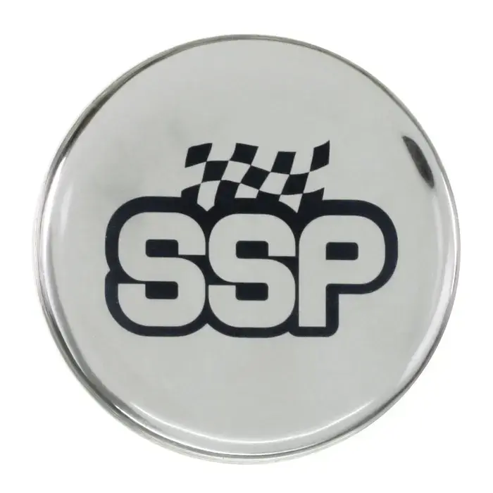 Centre Cap Sticker with SSP Logo 43mm: Beetle (47–79), T2 Bay (68–79), T25 (80–9