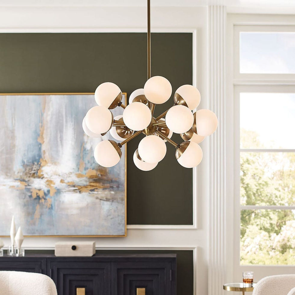 Thumbnail: Droplet, 16 Lt Chandelier