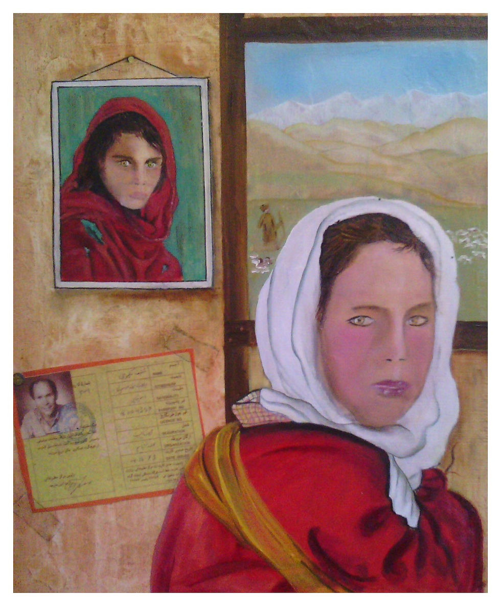 en mémoire de Sharbat Gula