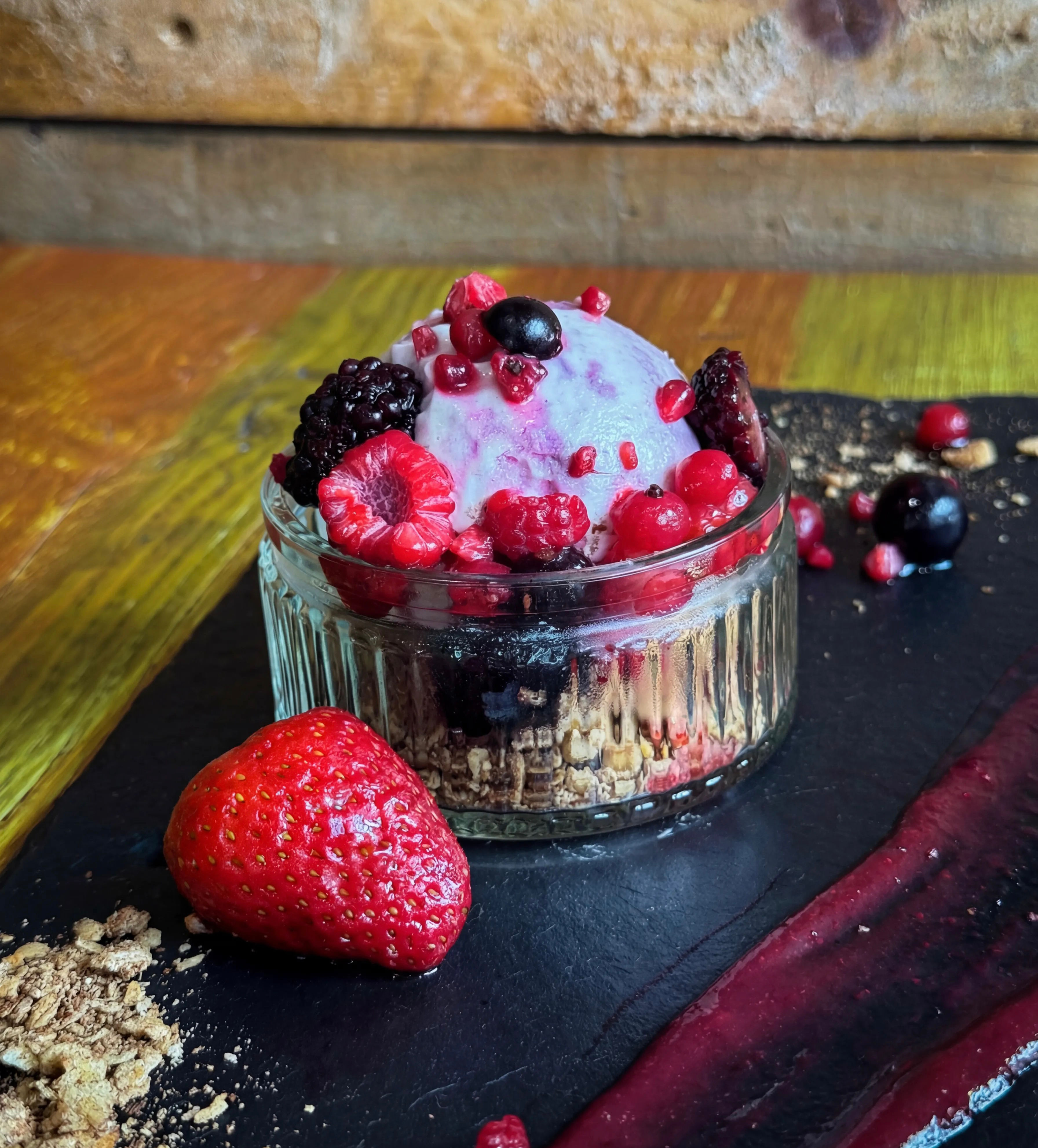 Merry berry no-cheesecake