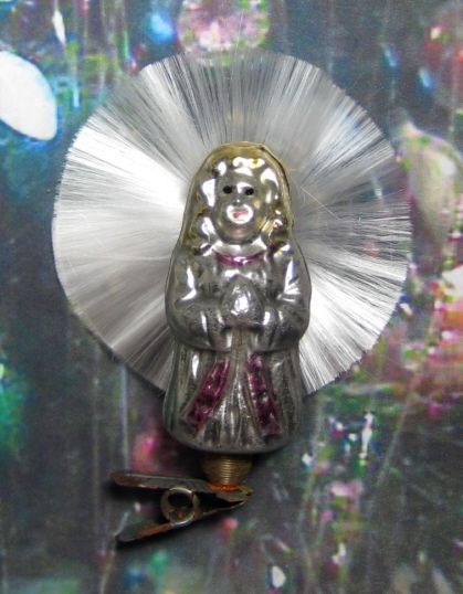 #BG-0152 - Angel w/ Spun Glass Halo