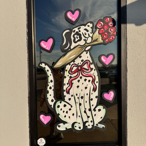Colorful Storefront Window Paintings