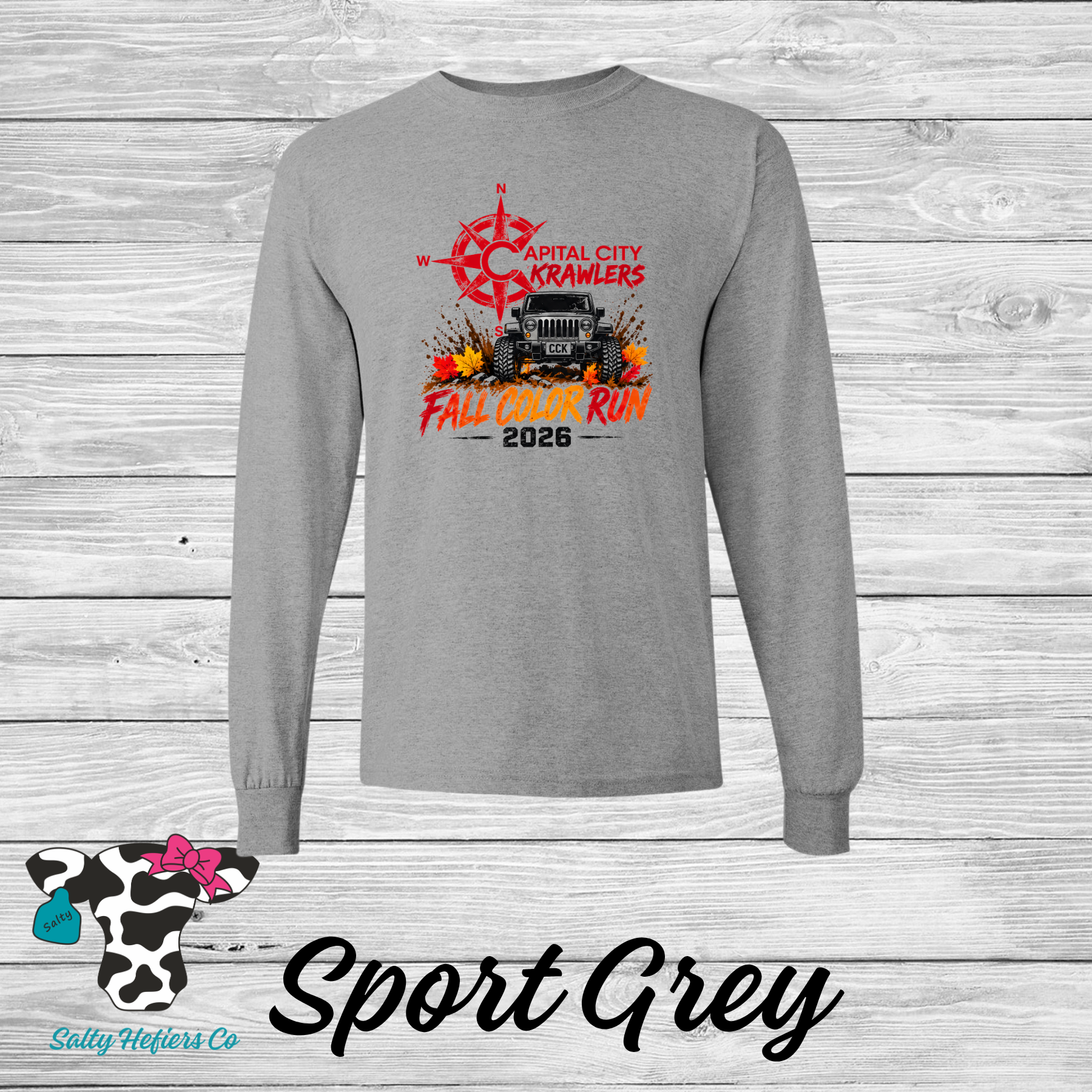 Color Run Long Sleeve T-Shirts