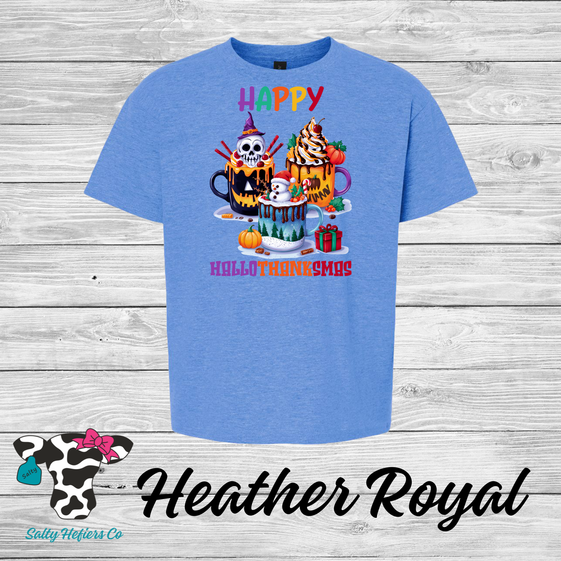 Hallothanksmas Mugs - Youth T-Shirt