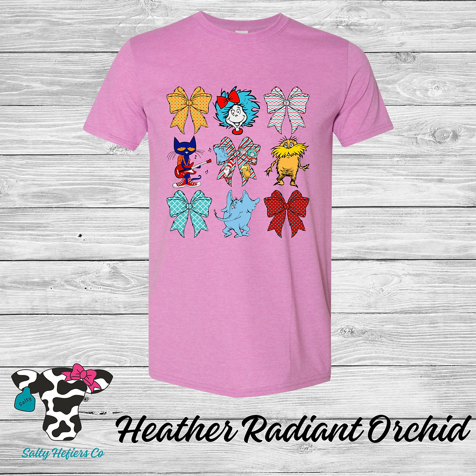 Seuss Croquette Stripes - Adult T-Shirts