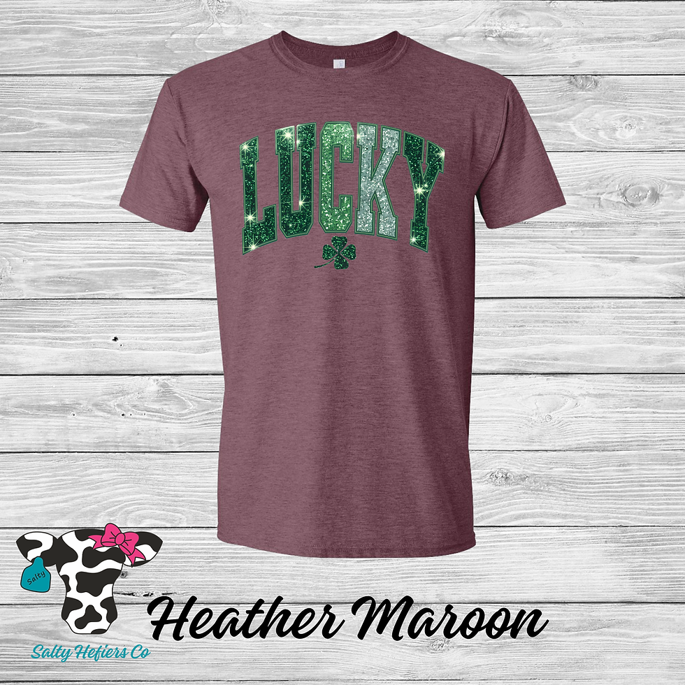 Lucky Glitter - Adult T-Shirts