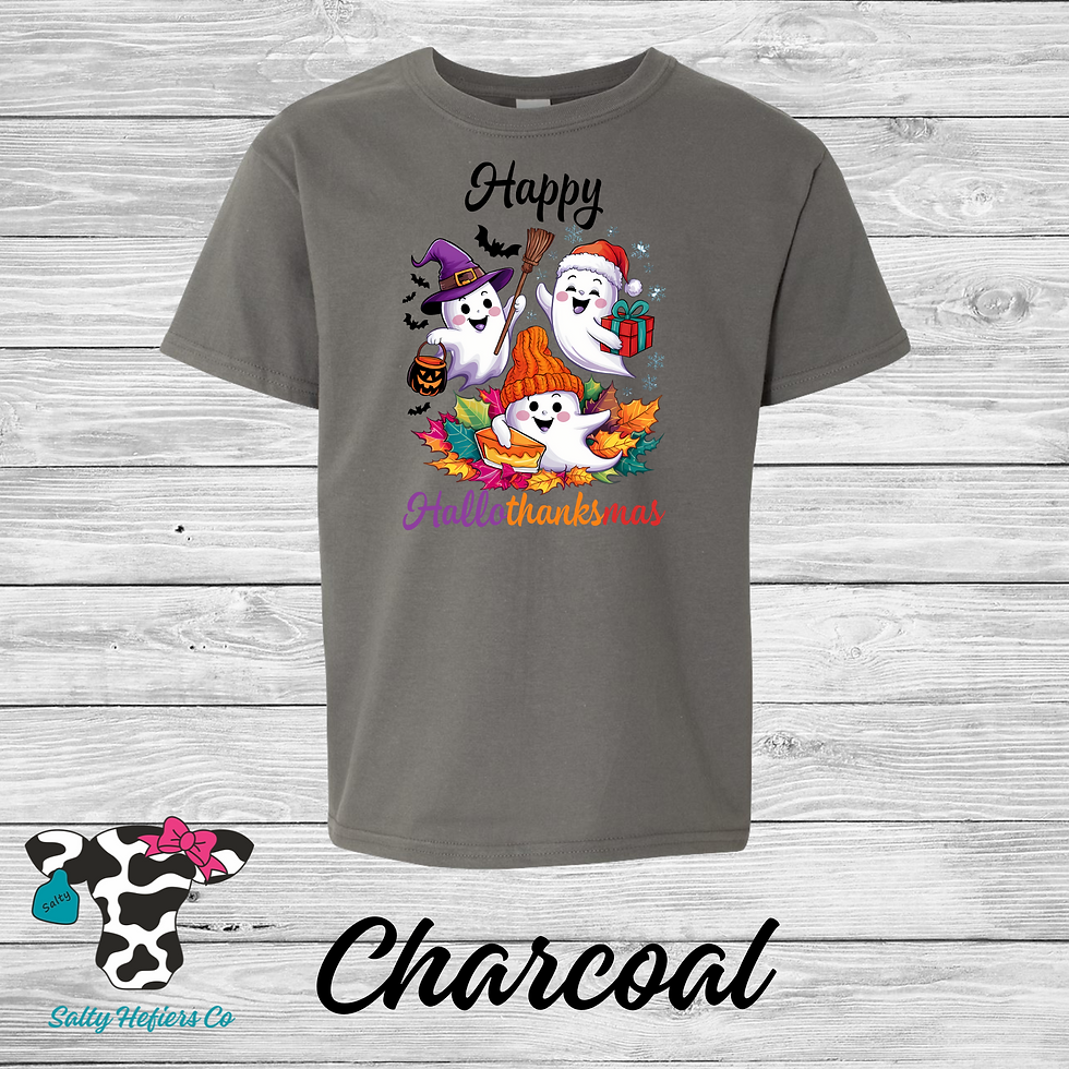 Hallothanksmas Ghost - Youth T-Shirt