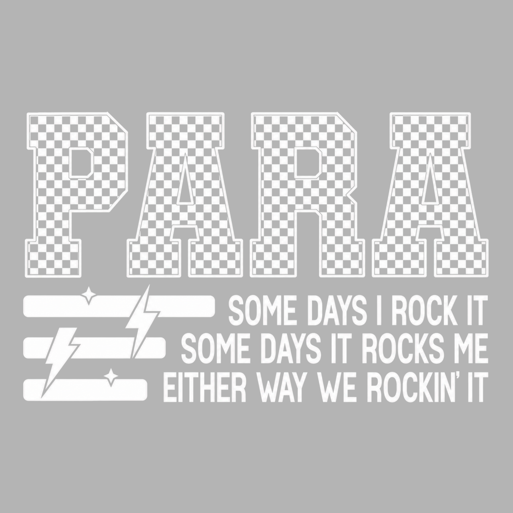 1444 Para Some Days I Rock It