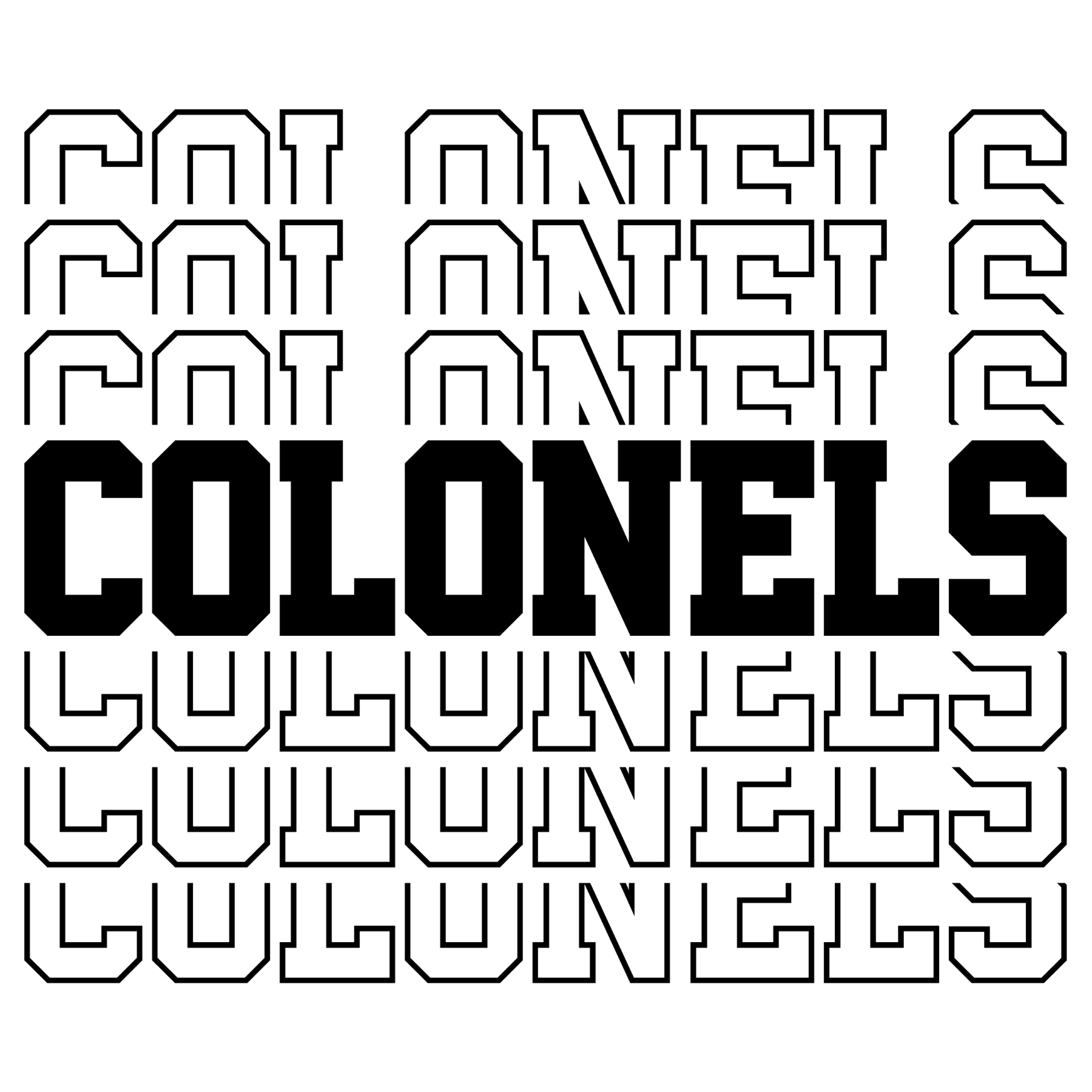 507 Colonels Stacked