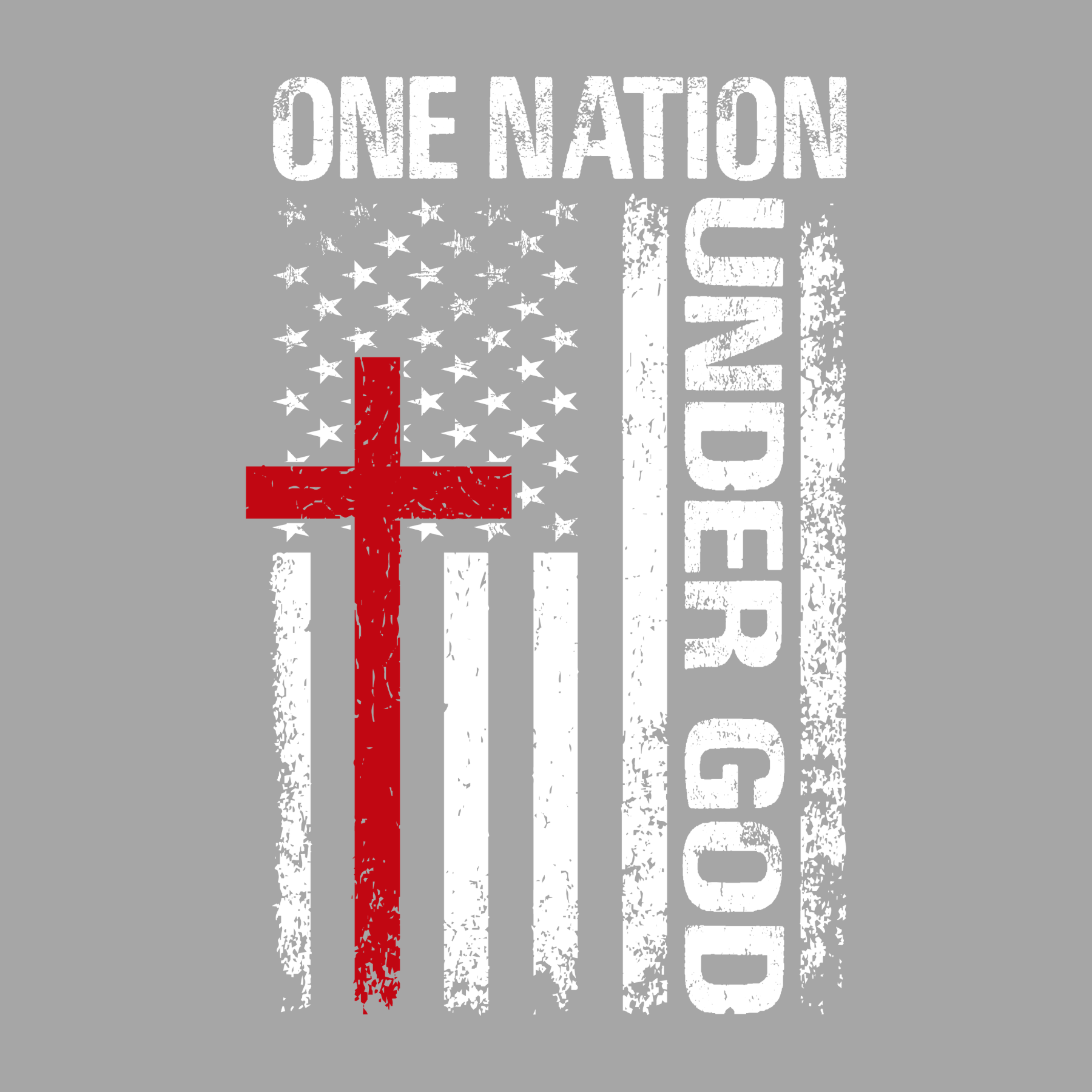 1267 One Nation FRONT & BACK