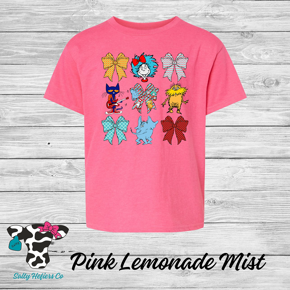 Seuss Croquette Dots and Stripes - Youth T-Shirt