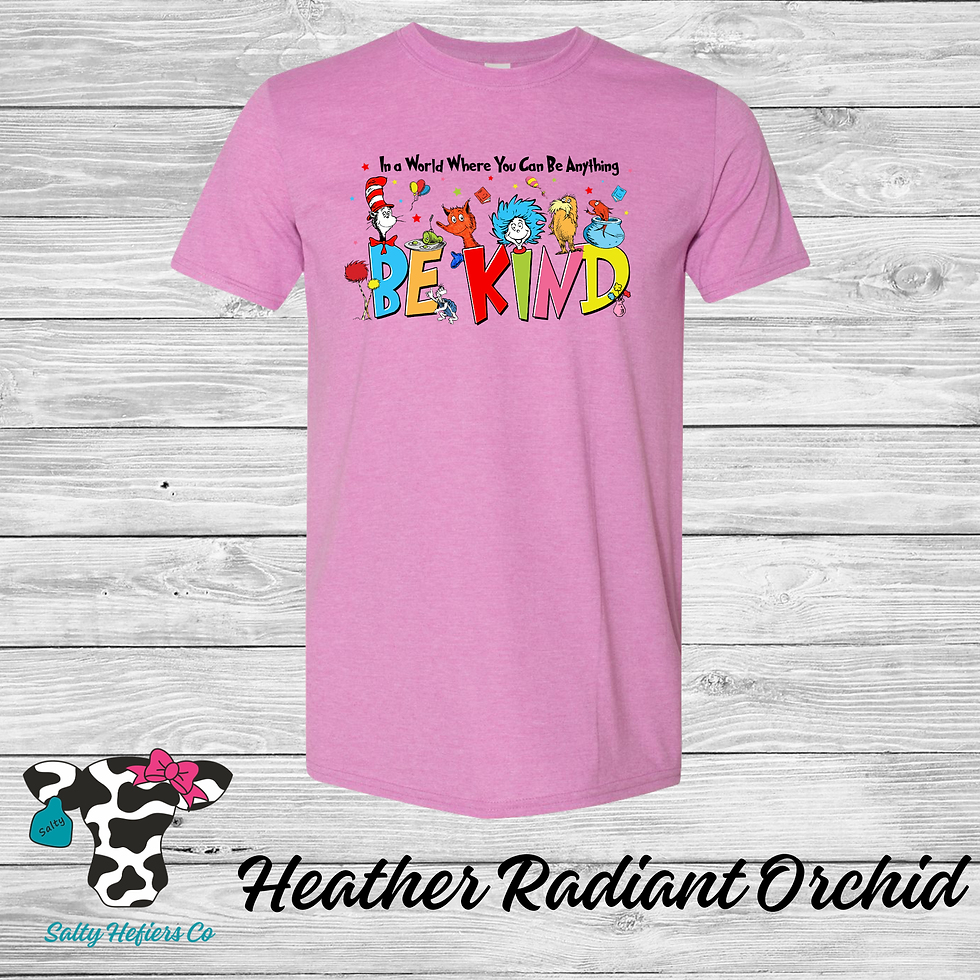 Be Kind - Adult T-Shirts