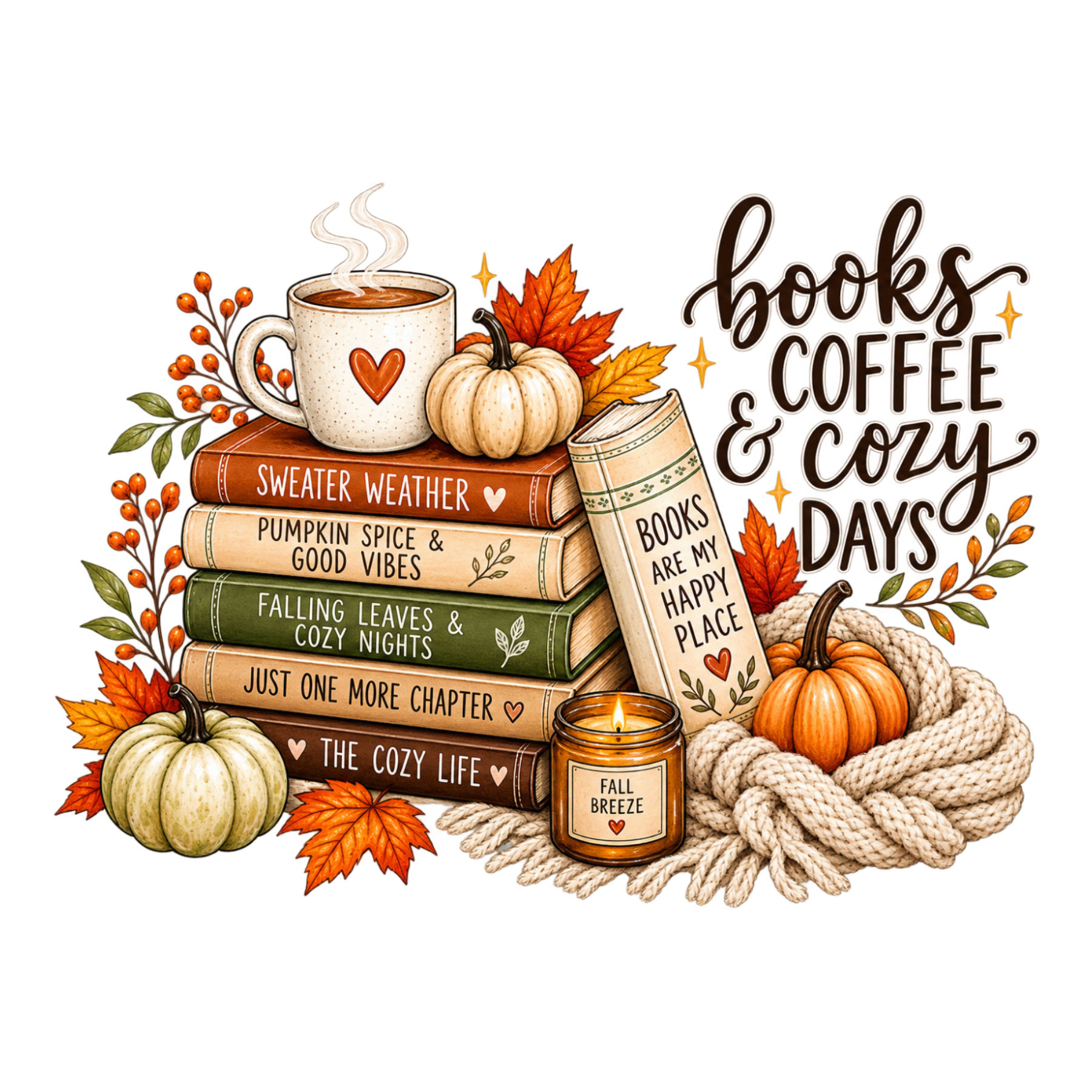 1268 Books, Coffee & Cozy Days