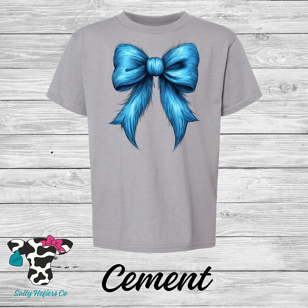 Blue Bow - Youth T-Shirt