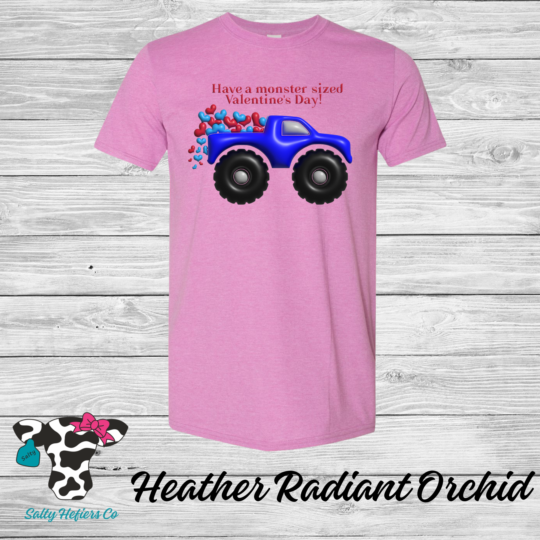 Have A Monster Sized Valentine's Day - Adult T-Shirt