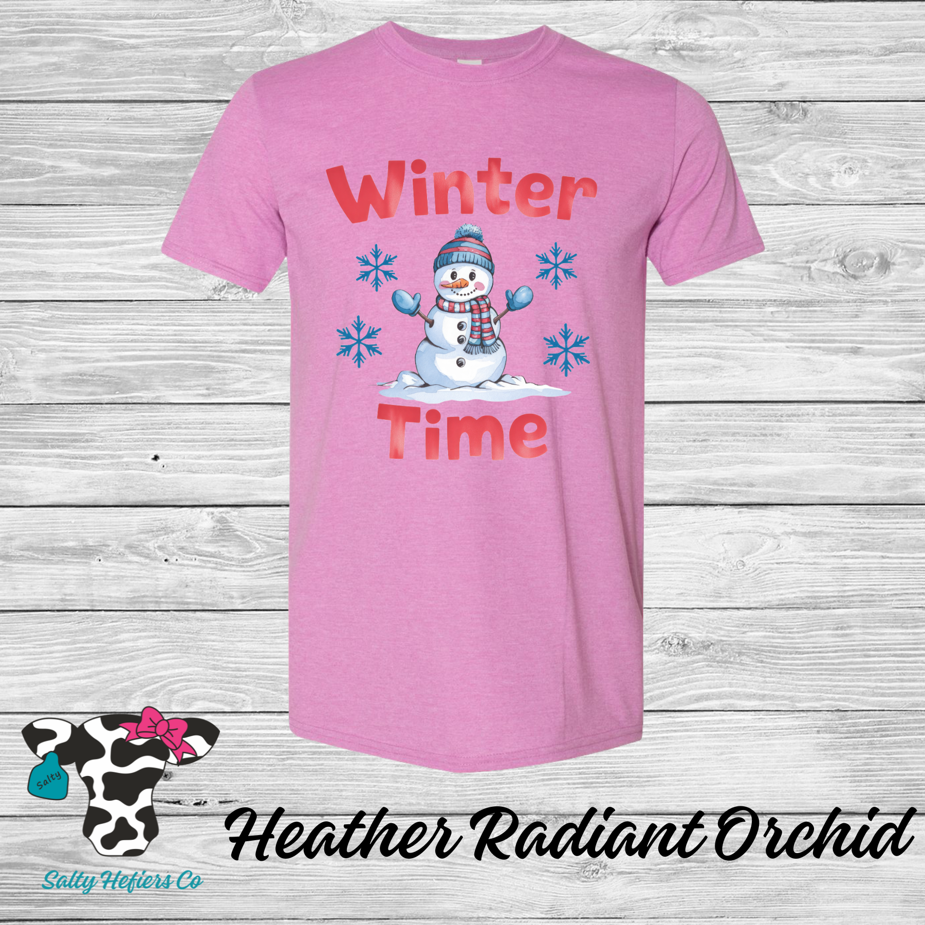 Winter Time - Adult T-Shirts