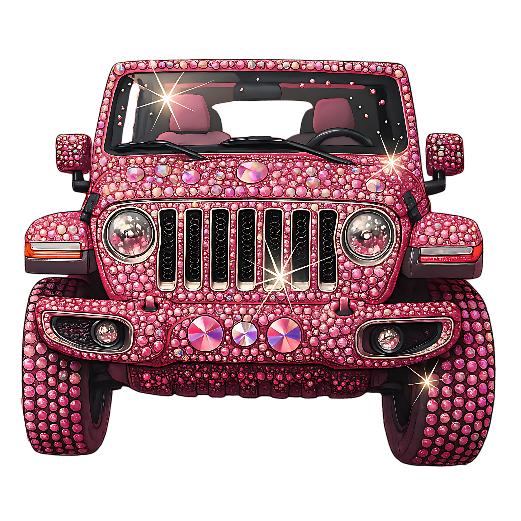 973 Pink Glitter