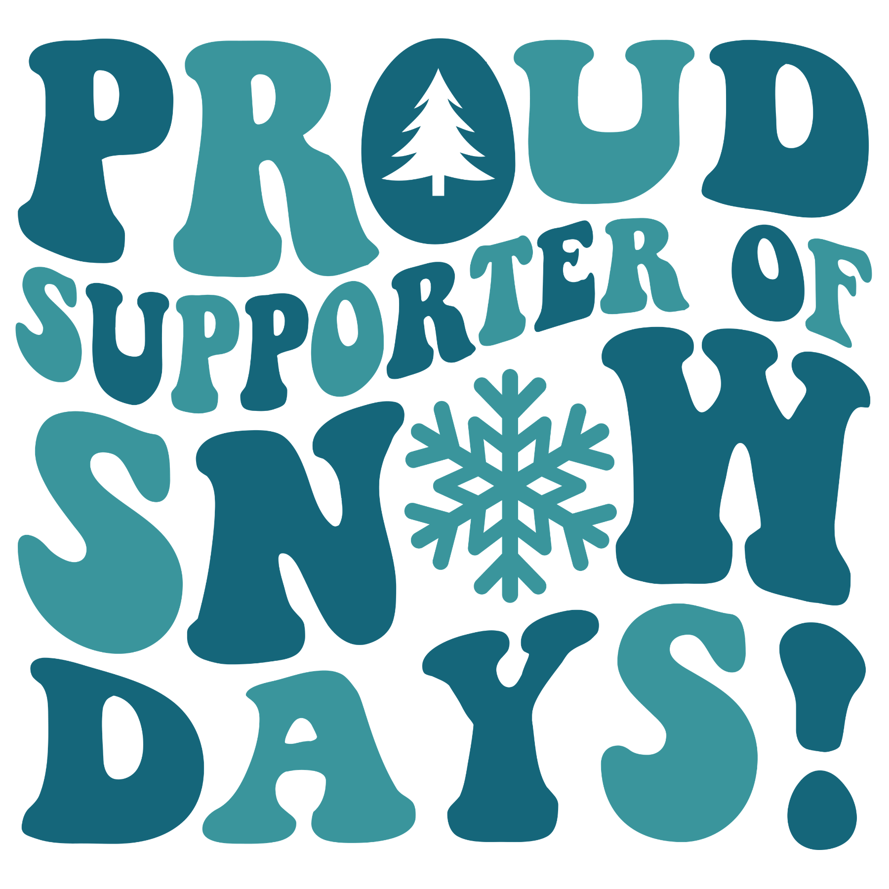 347 Proud Supporter Of Snow Days