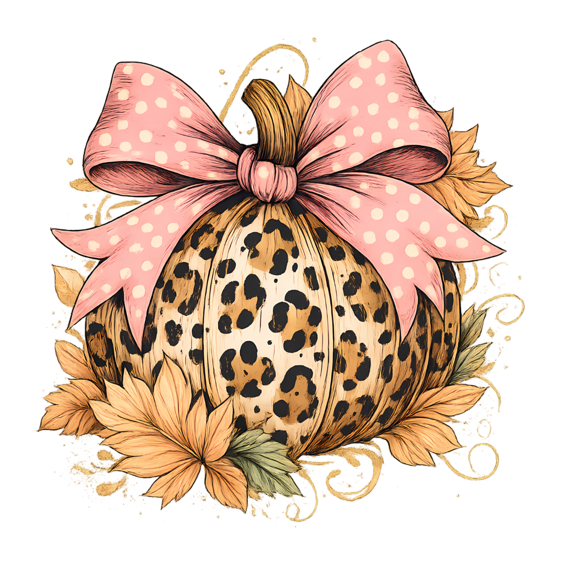 1001 Cheetah Pumpkin
