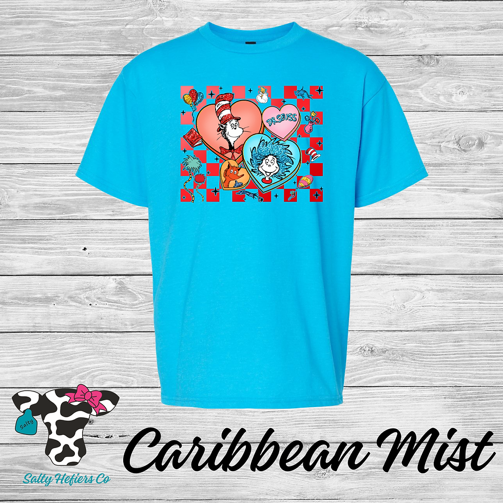 Dr. Seuss Checkered - Youth T-Shirt