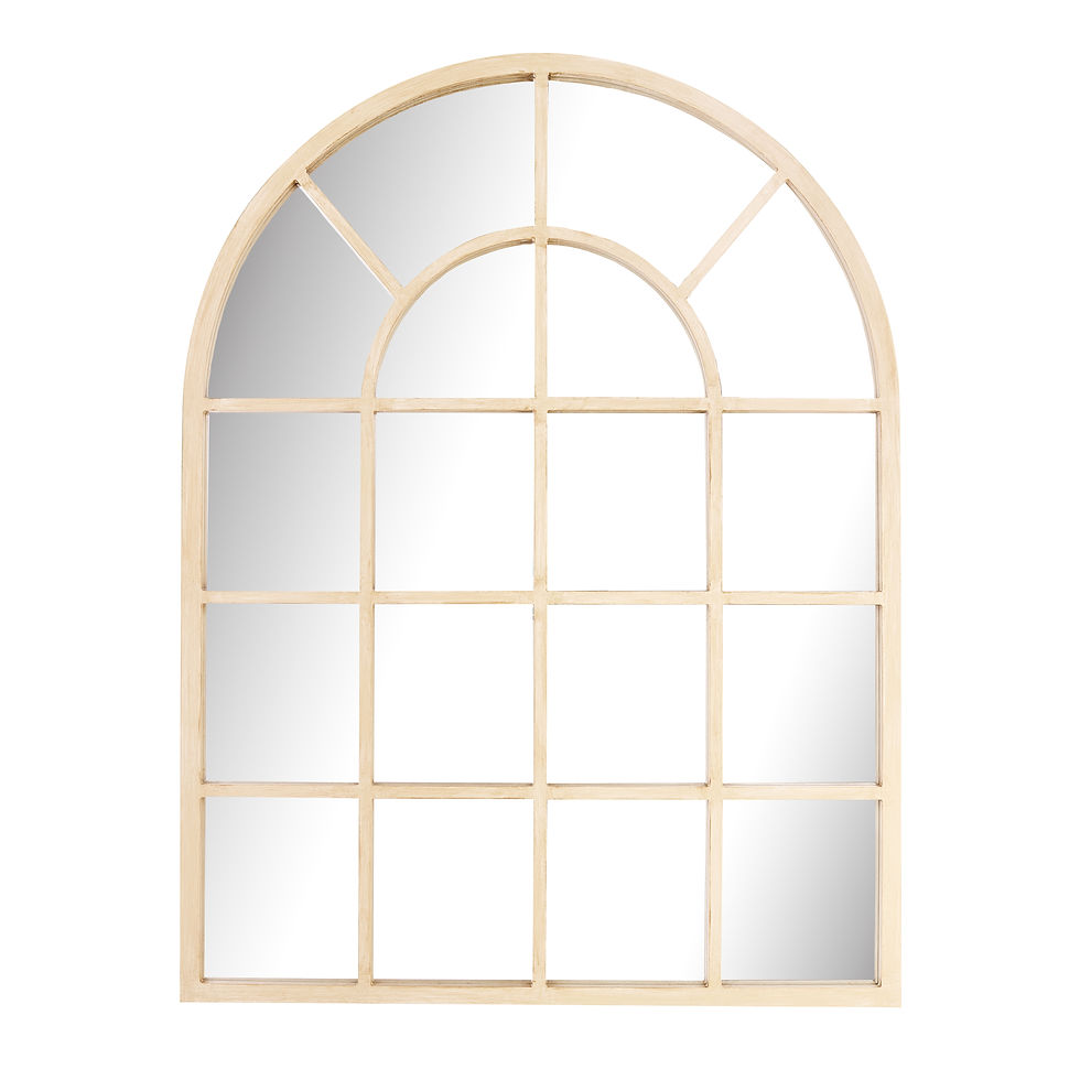 Arch Mirror Large - Natural Finish
