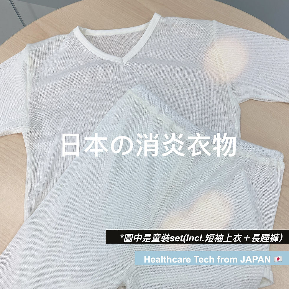 童裝內衣set(包括白色短袖上衣1件＋白色長睡褲1條）