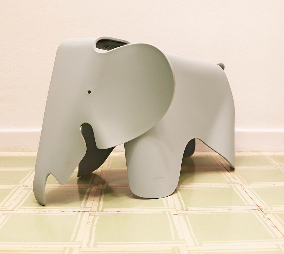 Miniatura: Eames Elephant Azul