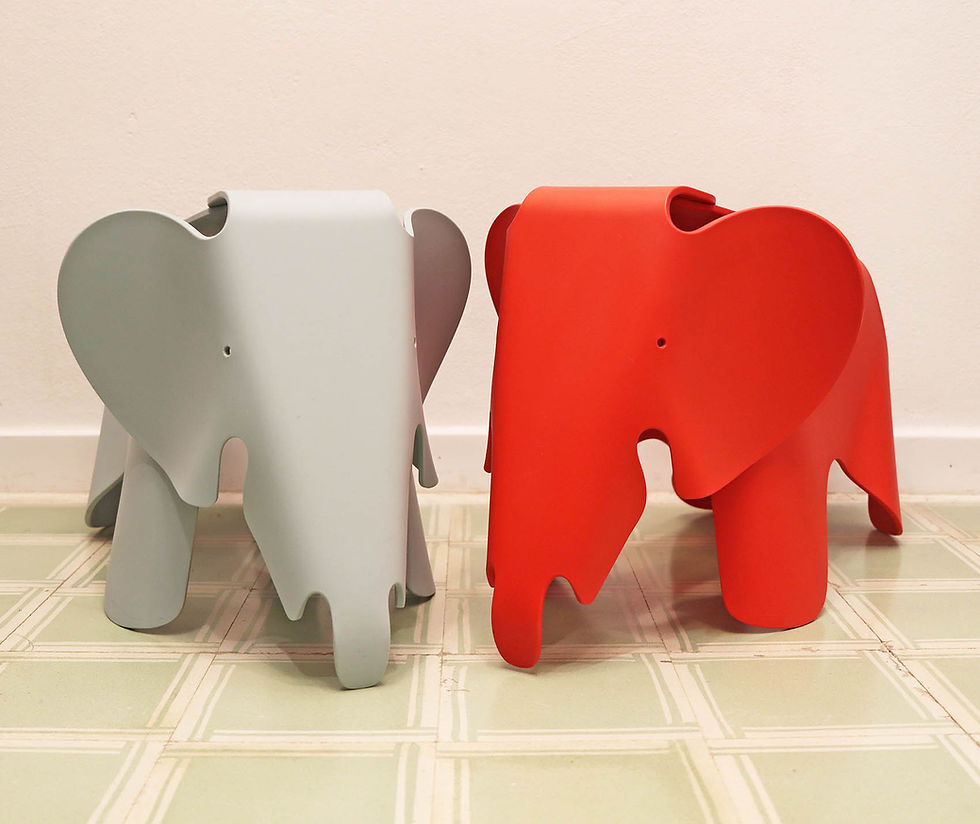 Miniatura: Eames Elephant Azul
