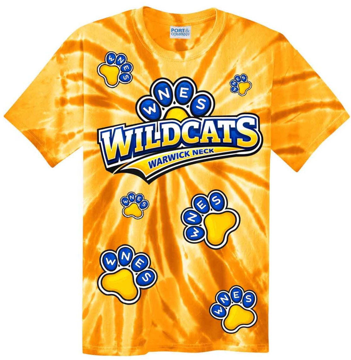 2026 Port & Co™ Tie-Dye Tee (T147)