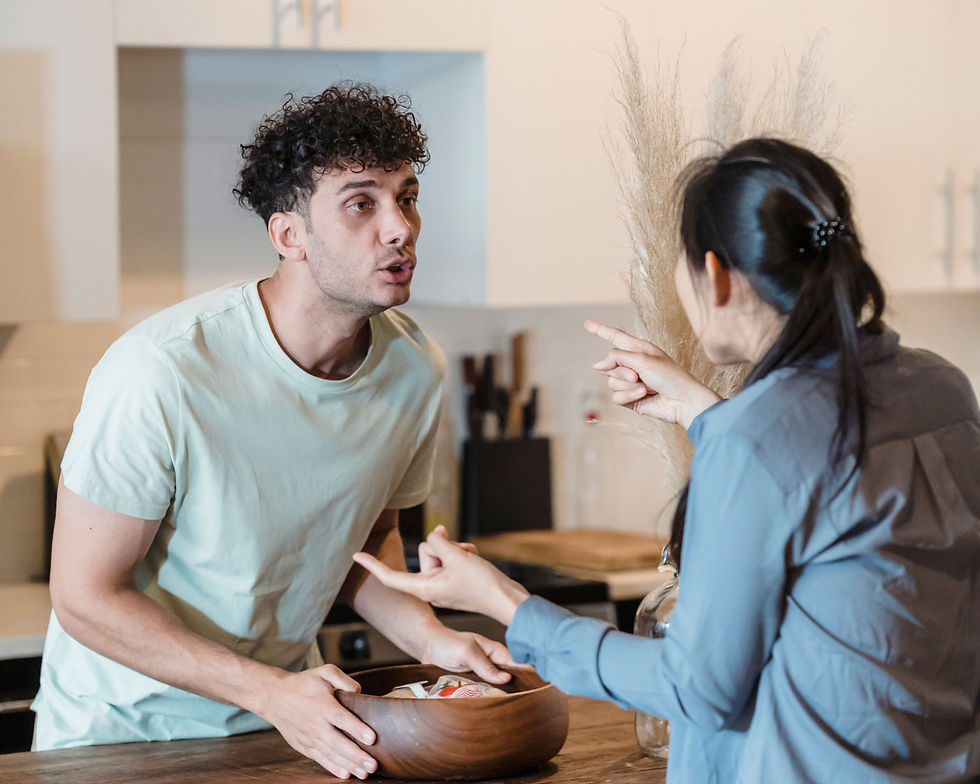 Daniel and Sophia are arguing amid fears of a possible curse.