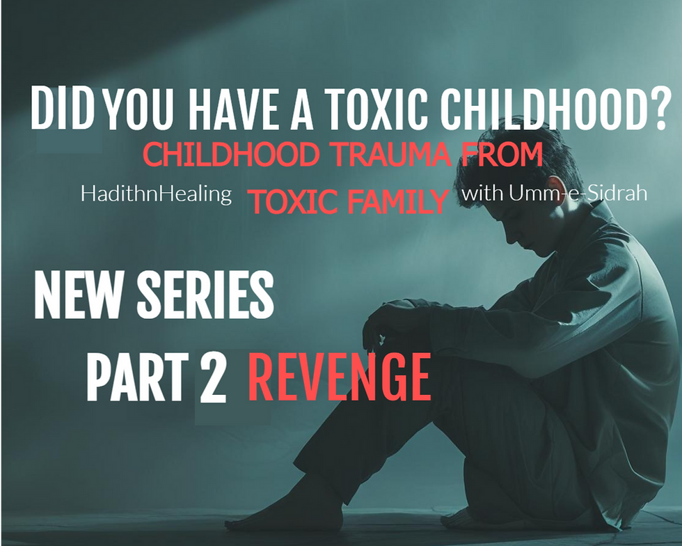Toxic childhood, childhood trauma, toxic family, series, revenge