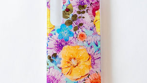 イエローローズスマホケース（クリア）