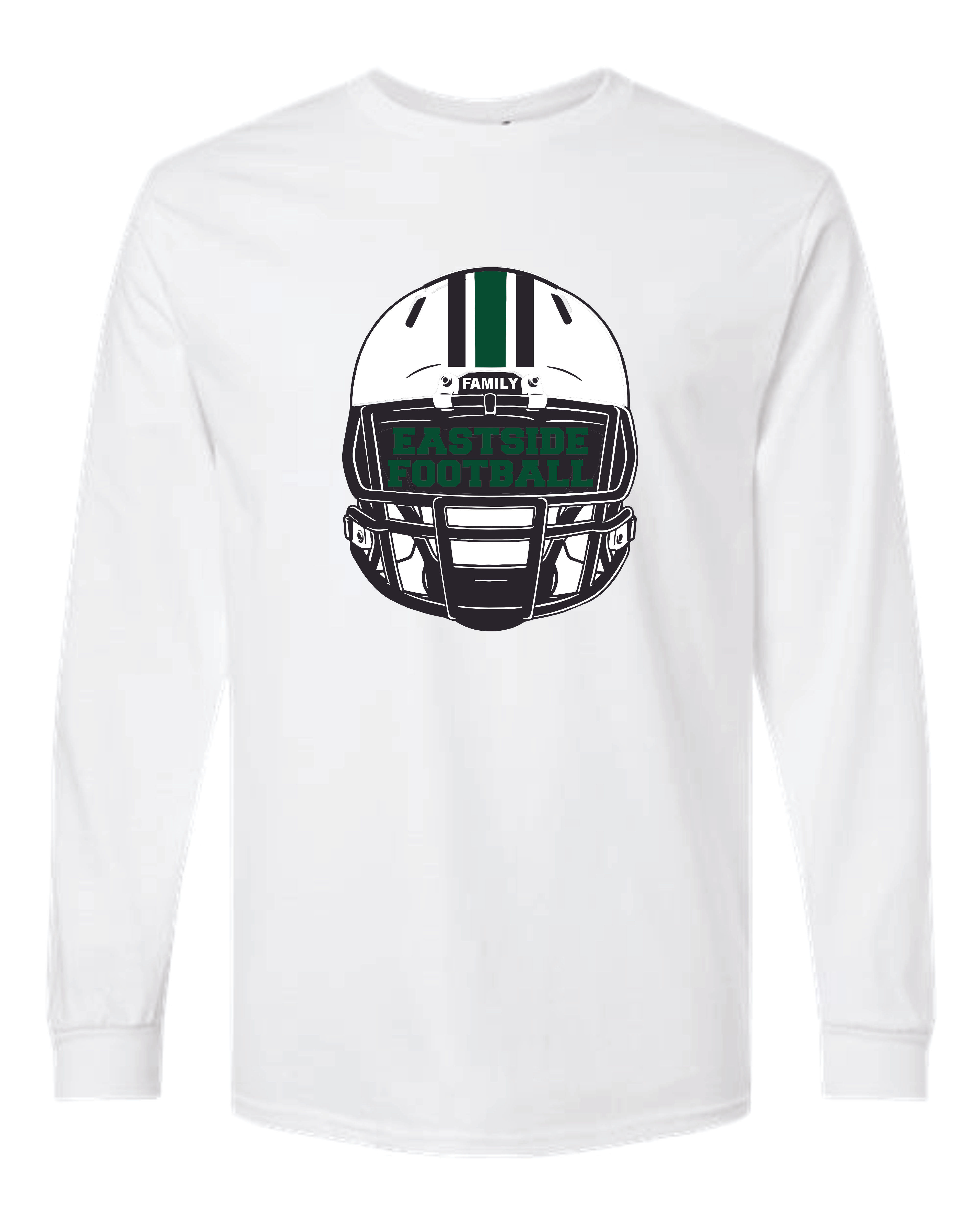 EASTSIDE FOOTBALL HELMET LONG SLEEVE T-SHIRT