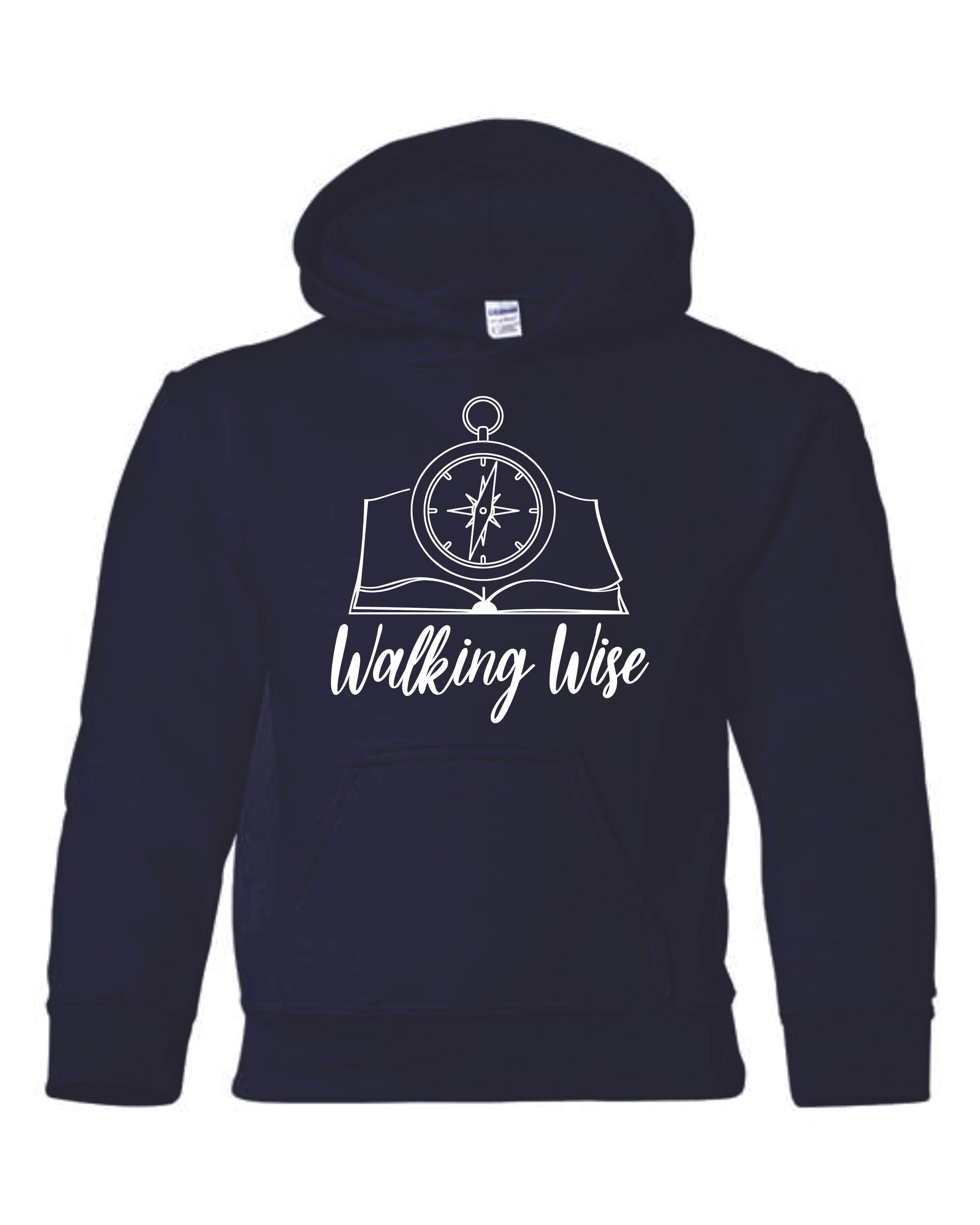 YOUTH WALKING WISE CO-OP HOODIE NAVY