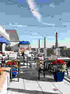 Outdoor bar at Topolino's Terrace at Disney's Riviera Resort