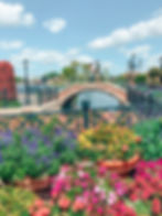Epcot during the Flower and Garden Festival