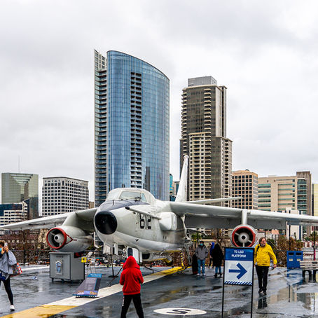 San Diego, California: Visiting the USS Midway Aircraft Carrier